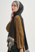 MÜHÜR - Haki Viskon Şal