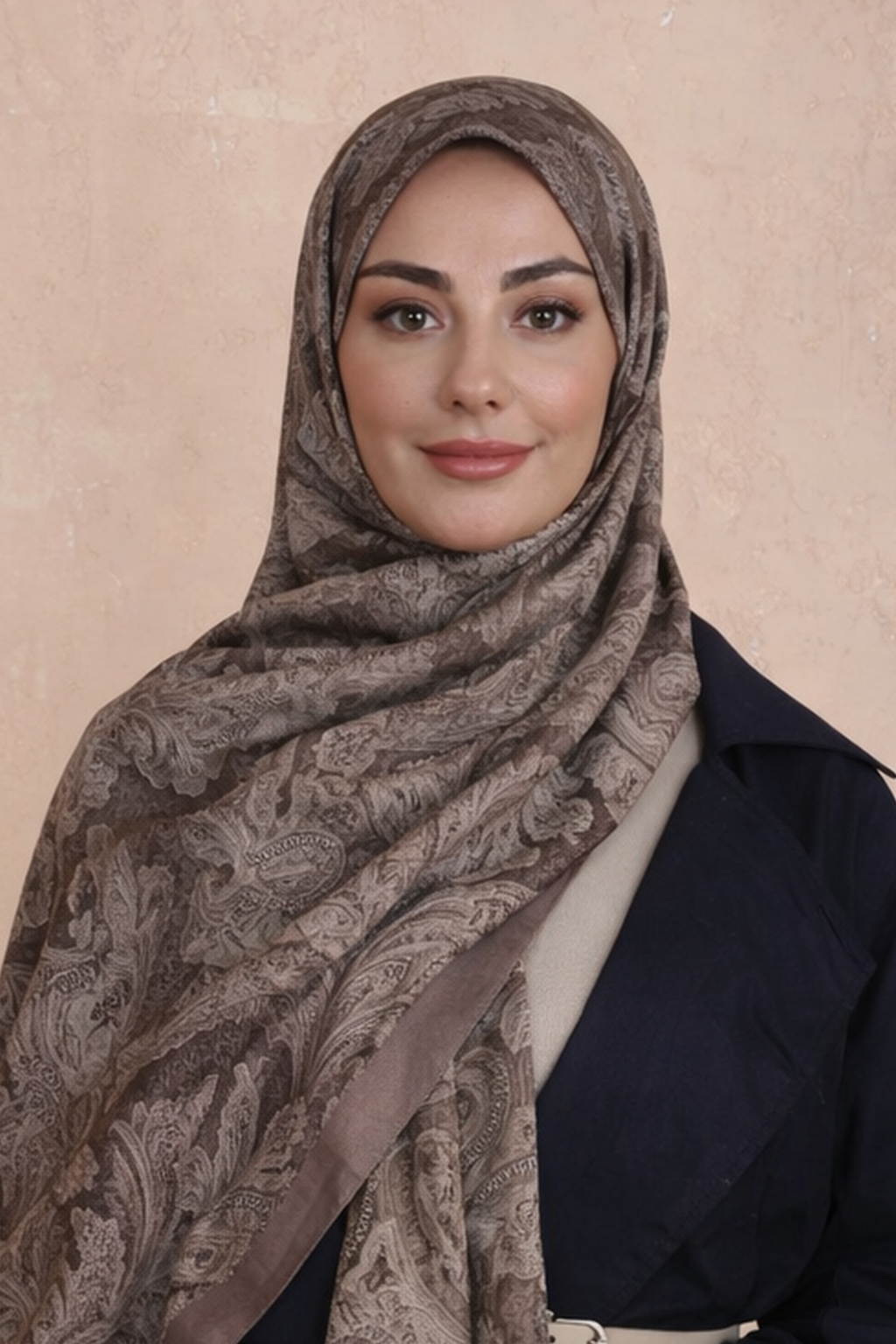 HÜMAY – Kahve Koza Pamuk Şal