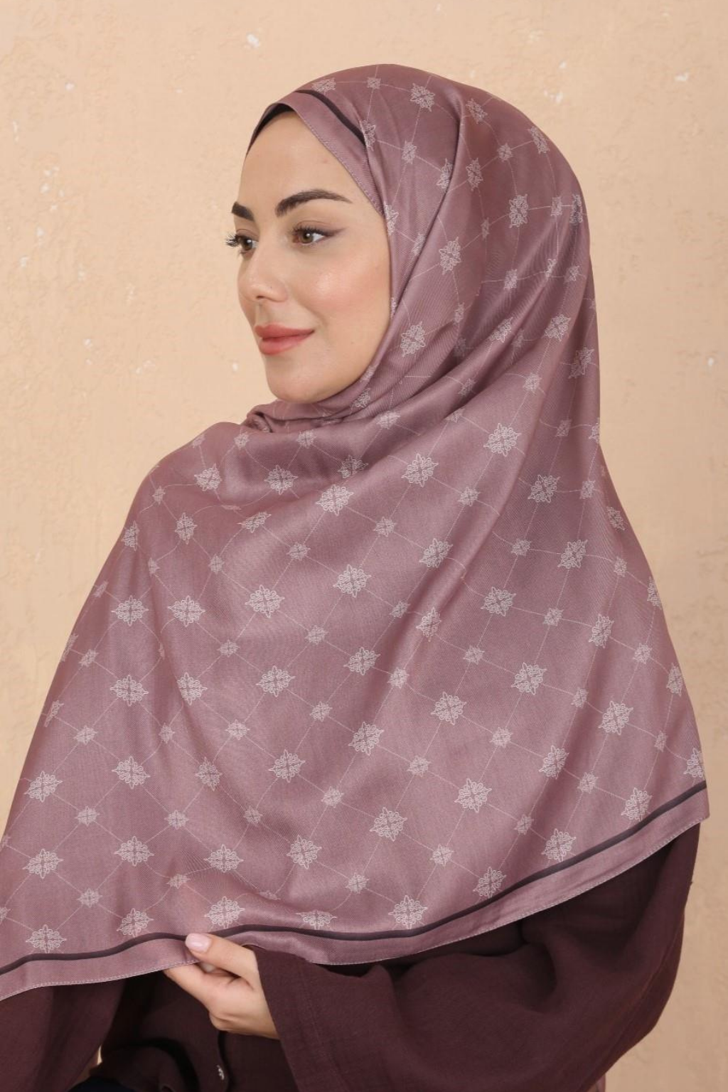 NUR - Gülkurusu Koza Pamuk Şal