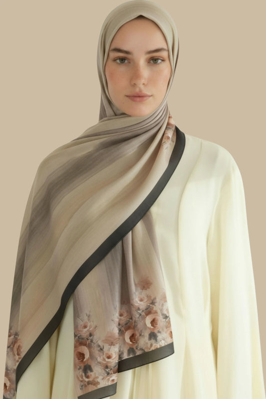 BAHAR - Kum Bej Viskon Şal